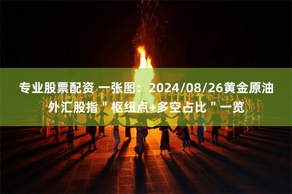 专业股票配资 一张图：2024/08/26黄金原油外汇股指＂枢纽点+多空占比＂一览