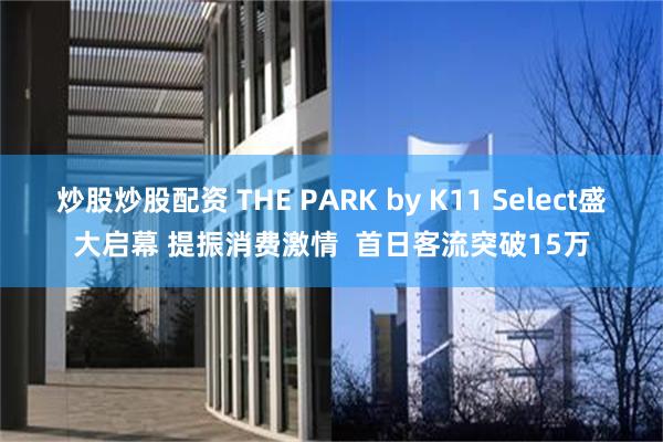 炒股炒股配资 THE PARK by K11 Select盛大启幕 提振消费激情  首日客流突破15万