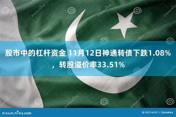 股市中的杠杆资金 11月12日神通转债下跌1.08%，转股溢价率33.51%